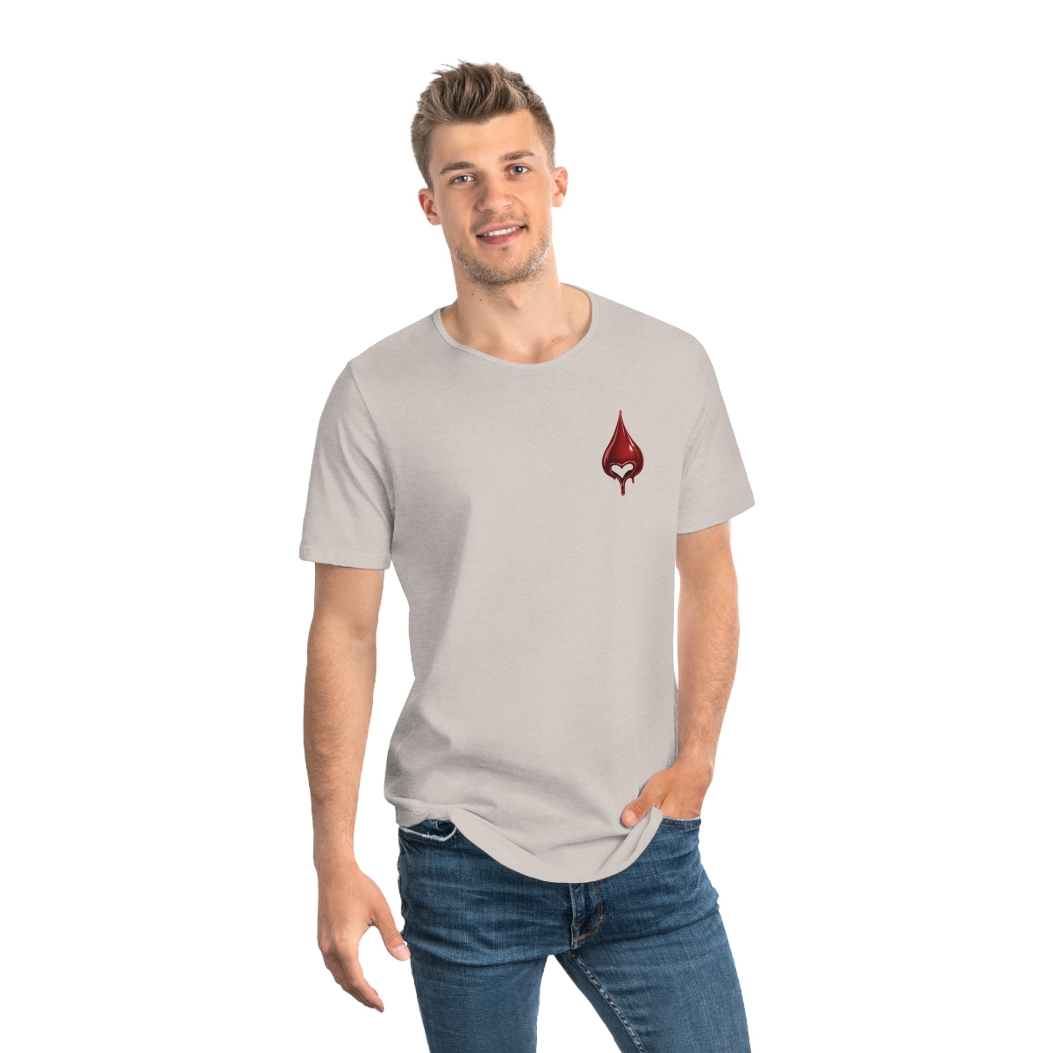 The Blood Heart Drop Tail T-Shirt