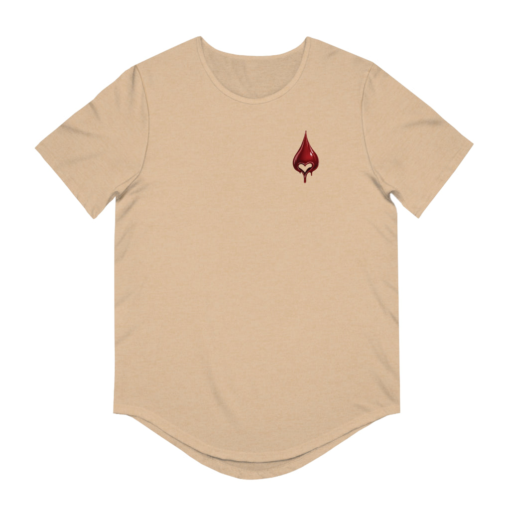 The Blood Heart Drop Tail T-Shirt