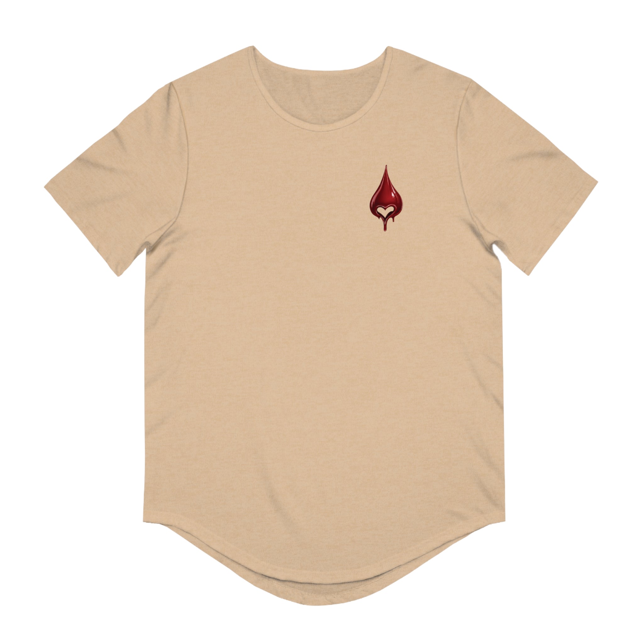 The Blood Heart Drop Tail T-Shirt