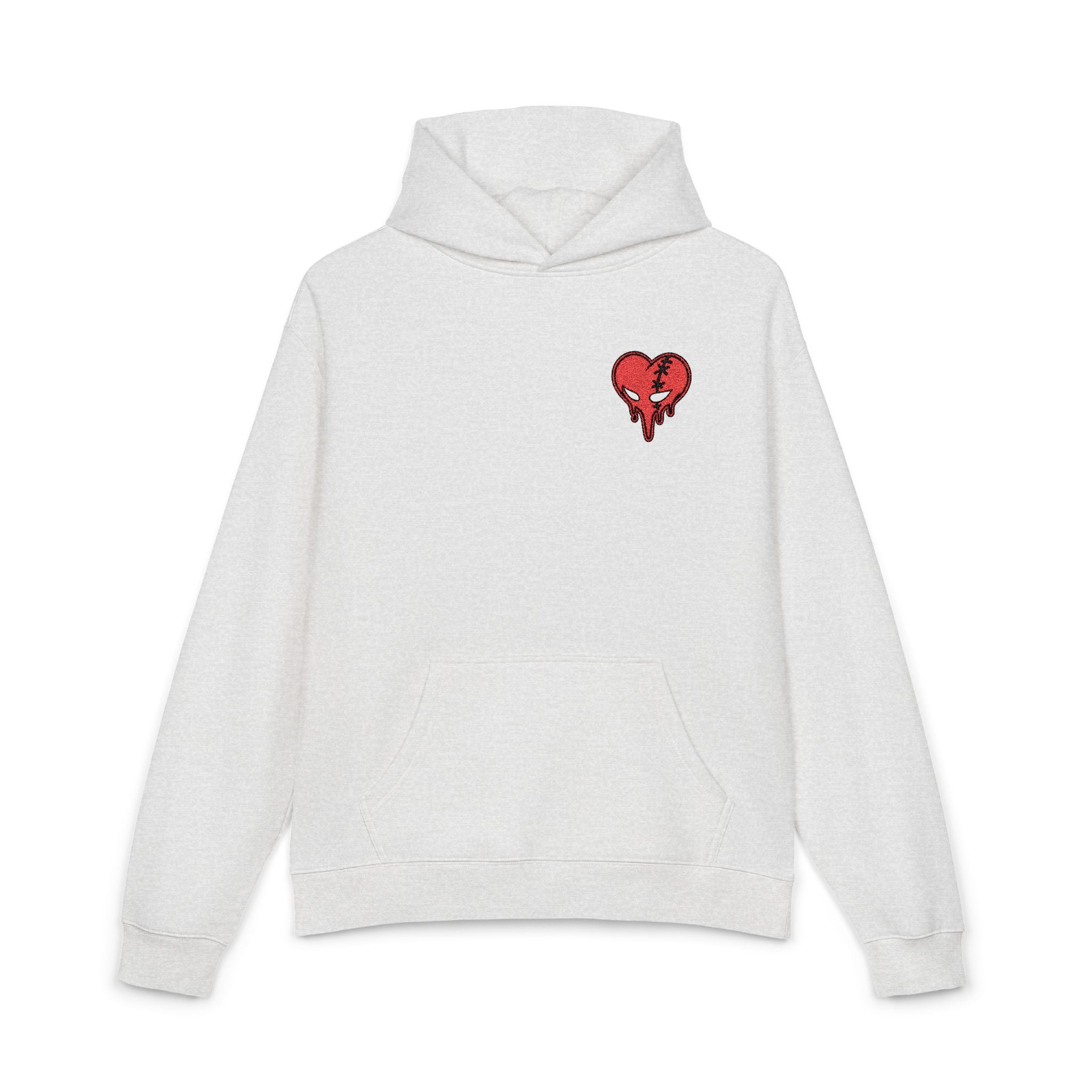 Laced Heart "REMNANT" Embroidered Hoodie