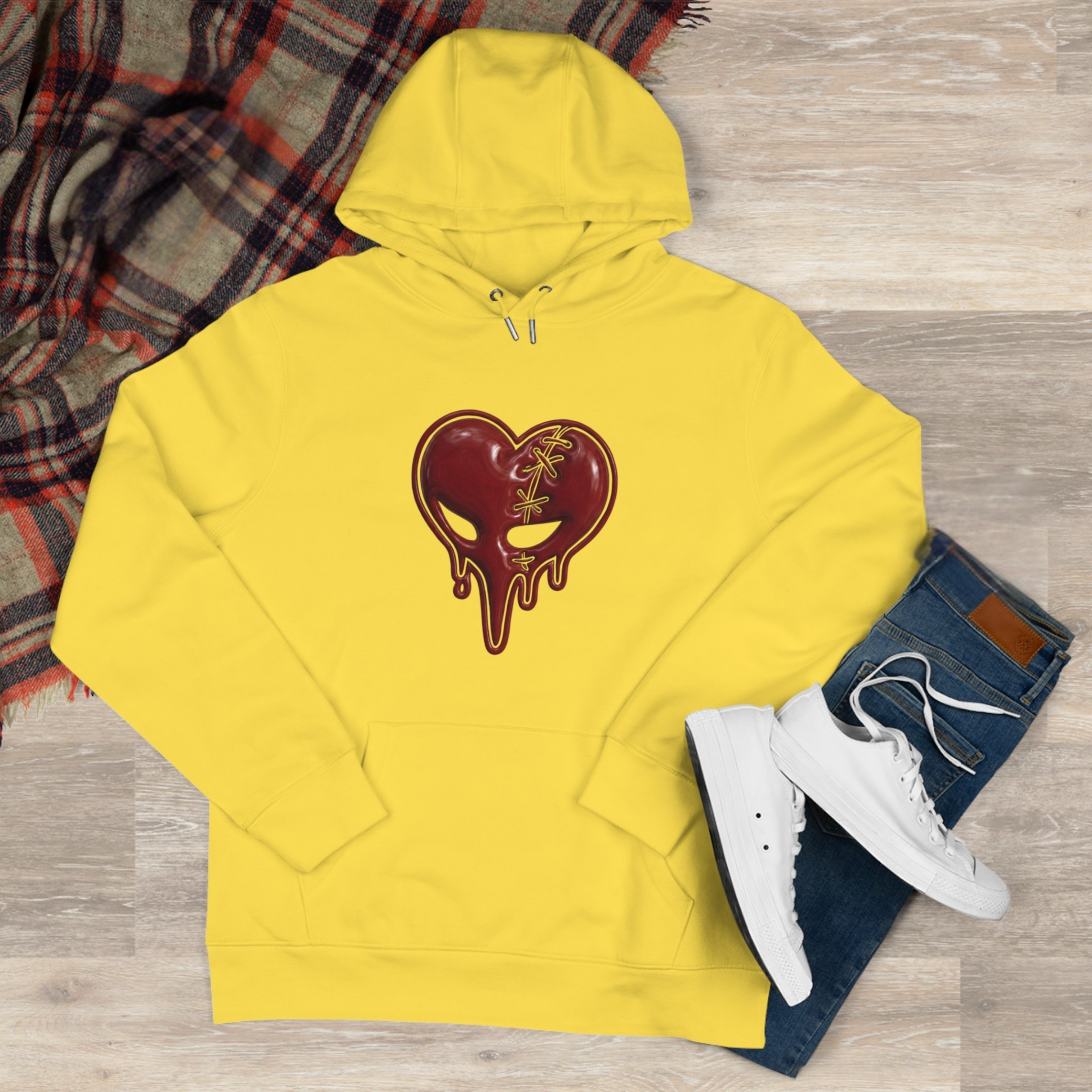 Laced Heart "CASUALTY" Hoodie