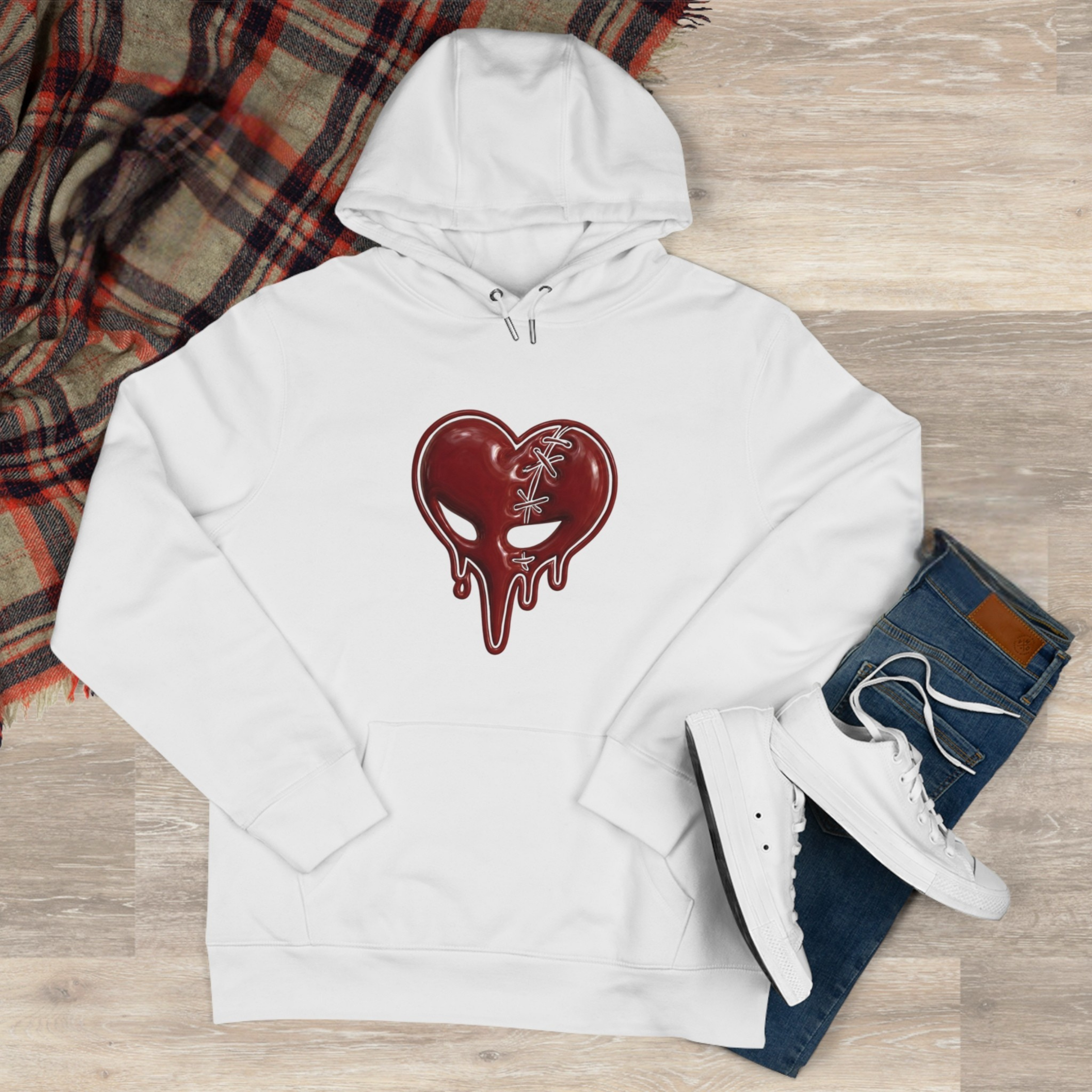 Laced Heart "CASUALTY" Hoodie