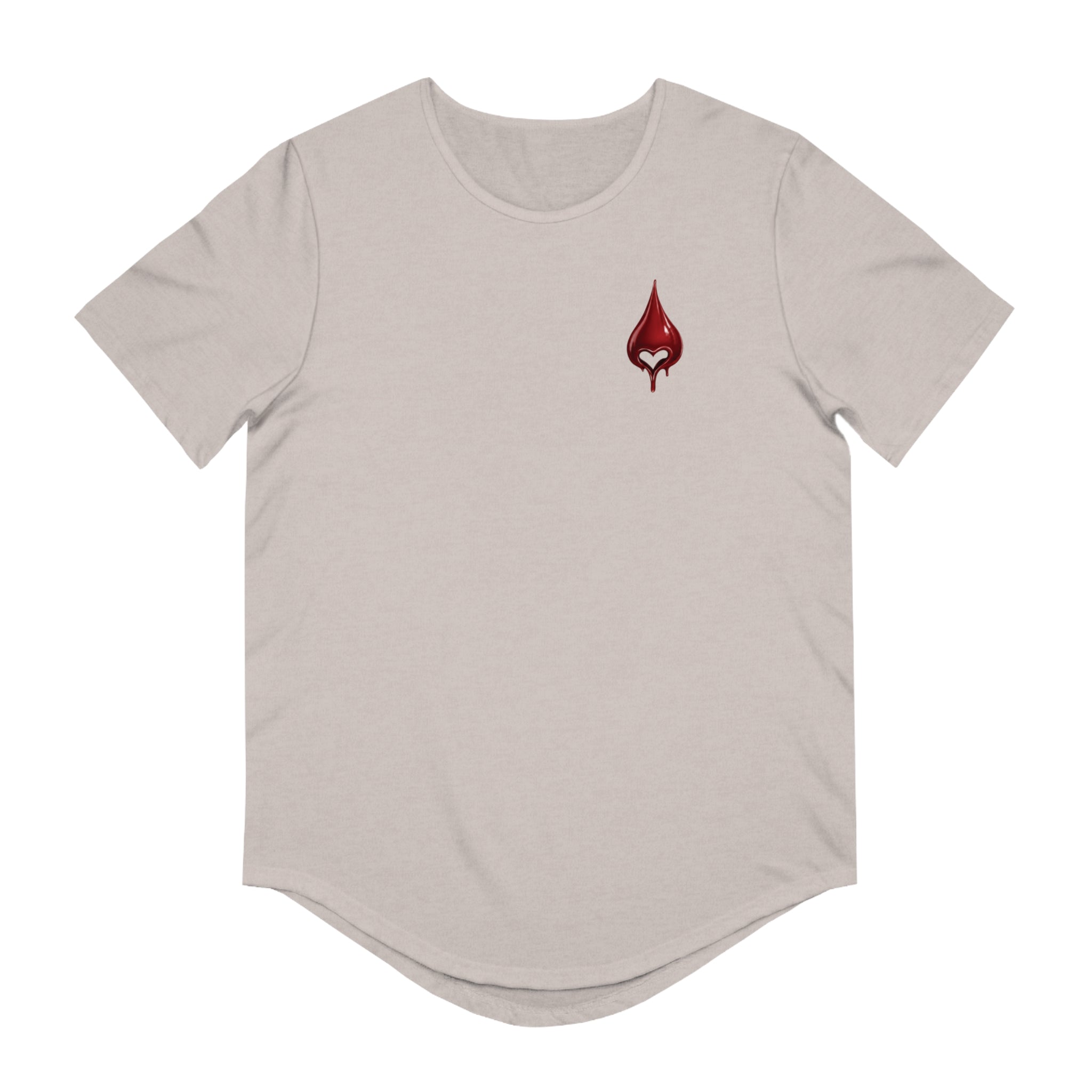 The Blood Heart Drop Tail T-Shirt