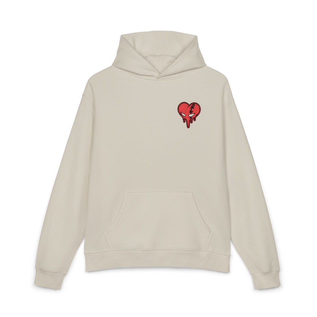 Laced Heart "REMNANT" Embroidered Hoodie