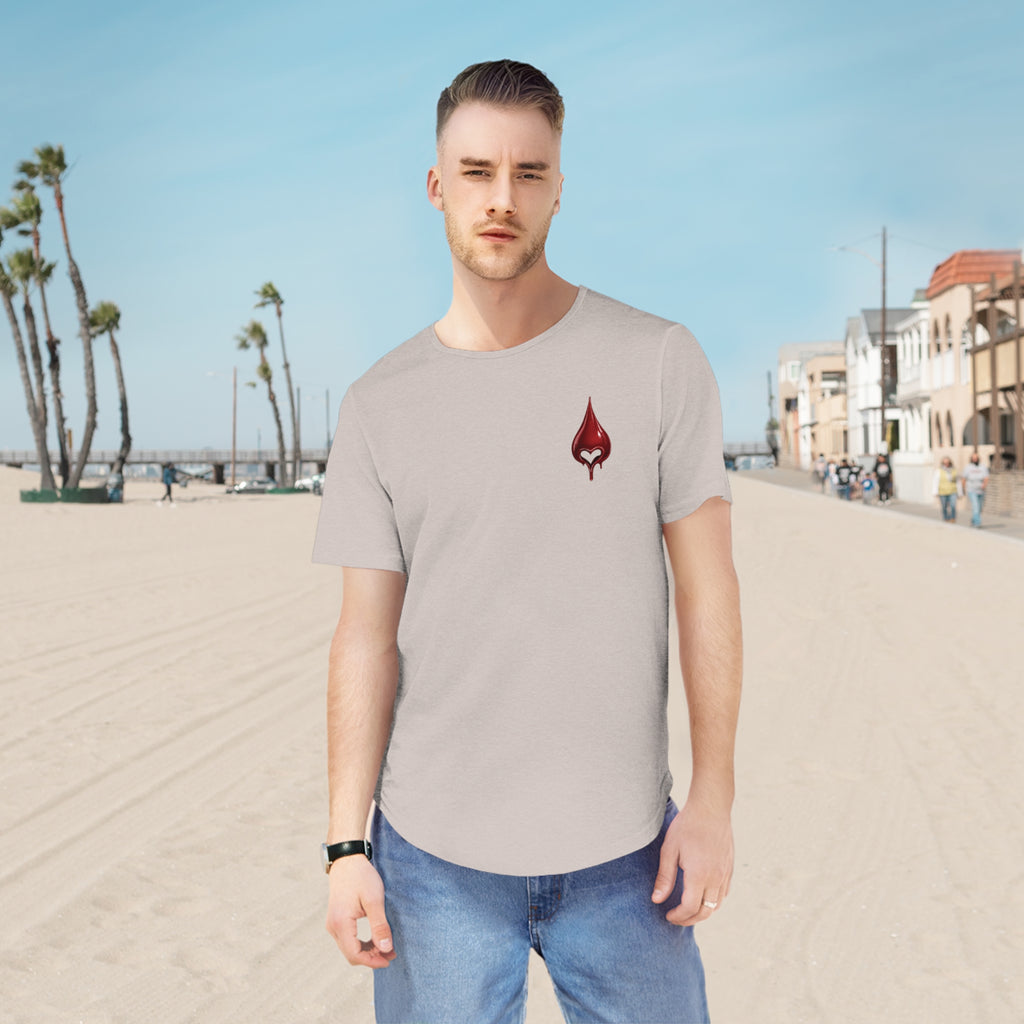 The Blood Heart Drop Tail T-Shirt