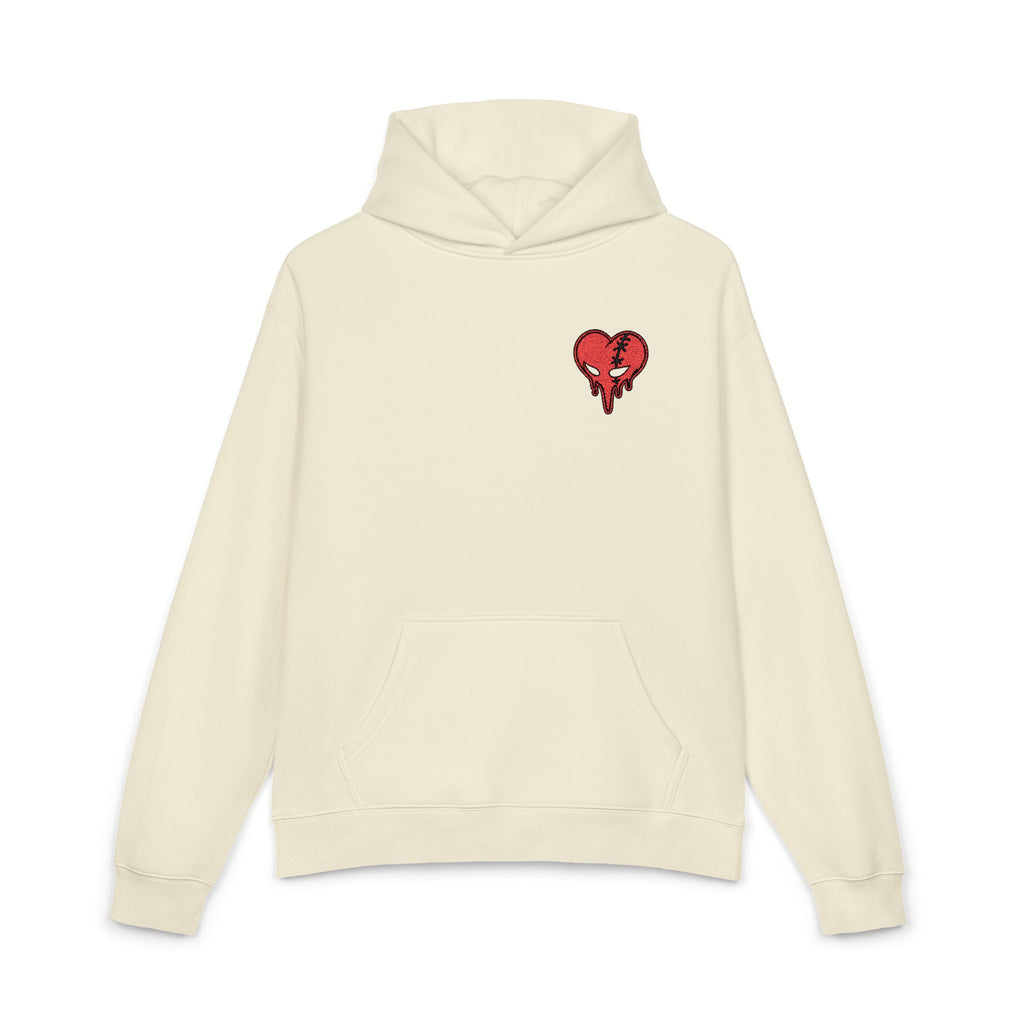 Laced Heart "REMNANT" Embroidered Hoodie