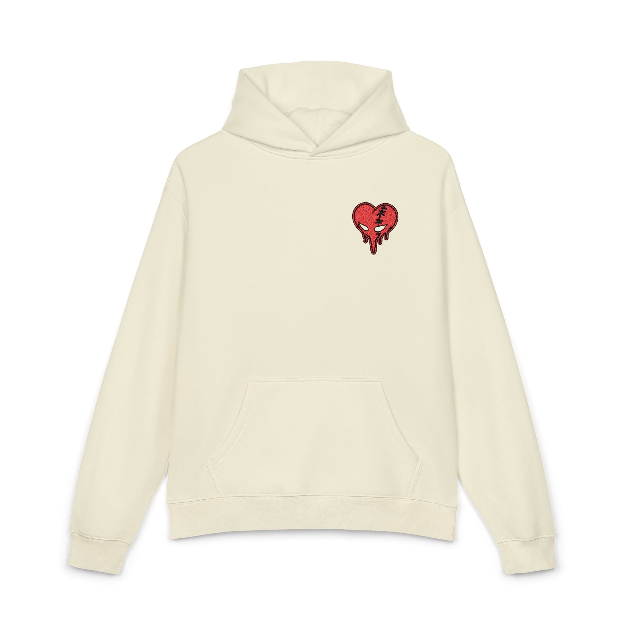 Laced Heart "REMNANT" Embroidered Hoodie